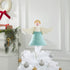 Angel Christmas Tree Topper in Blue - ARCADIA HOME